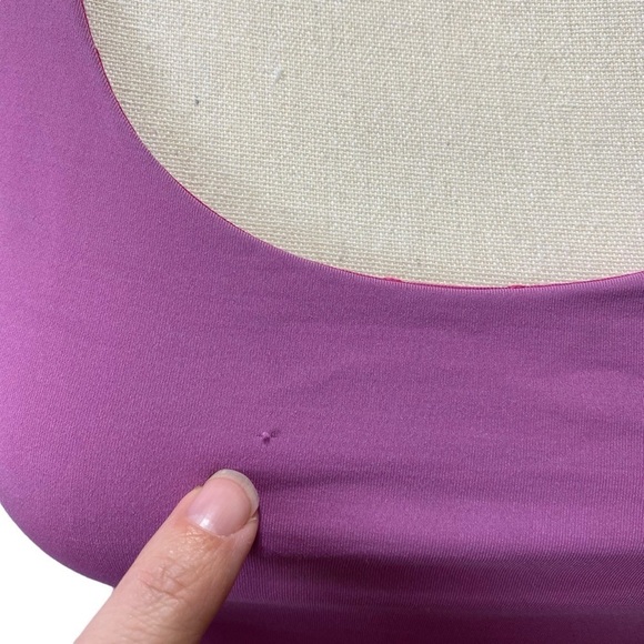 Lululemon Energy Bra Sz 10 Medium Support Velvet Dust - Picture 10 of 11